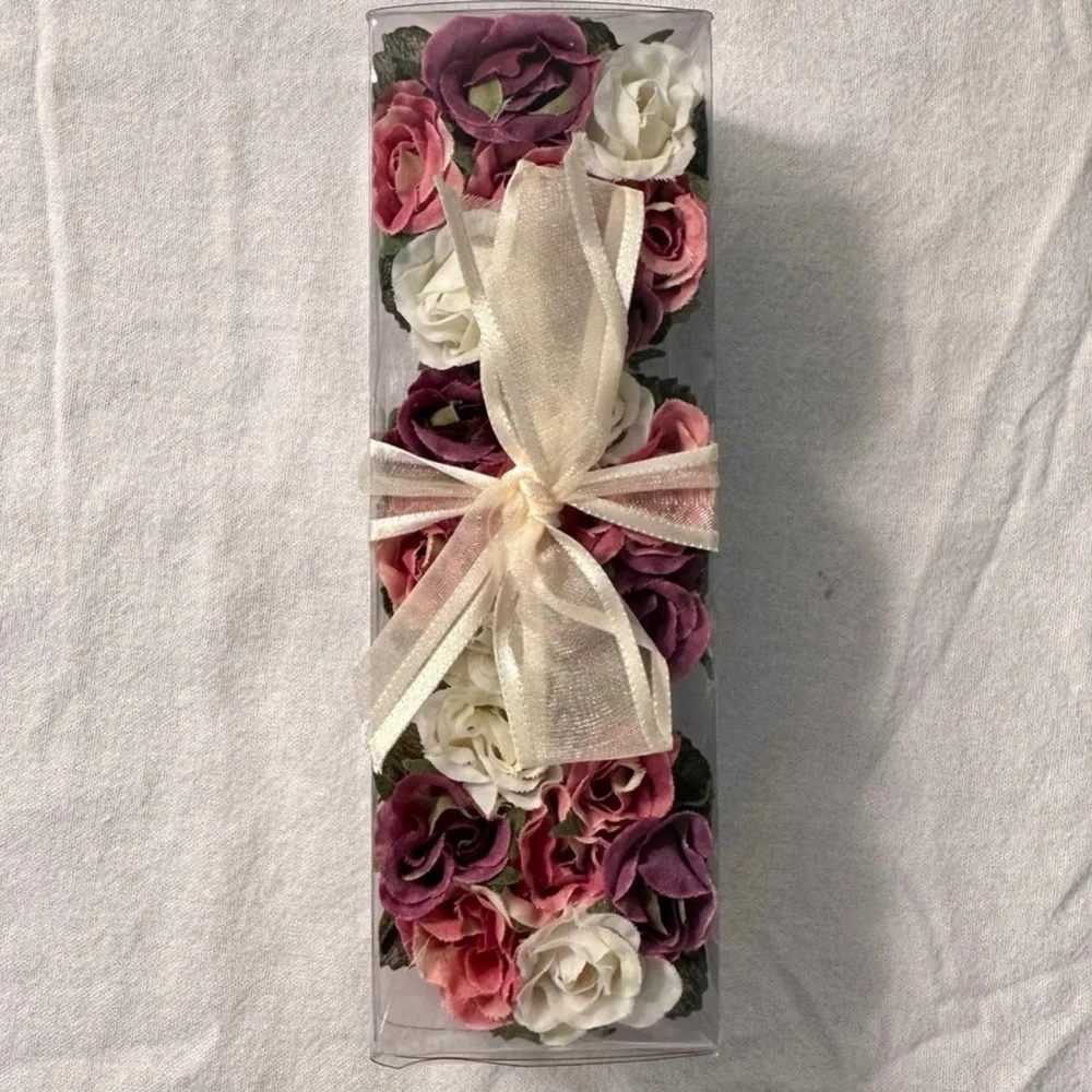 Miniature Terracotta Potted Rose Arrangements